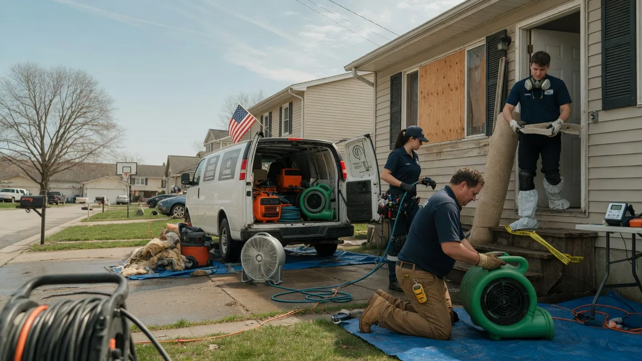 Water Damage Restoration in Bloomdale, OH near me